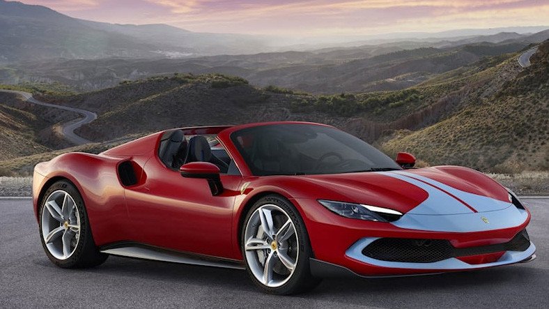 Ferrari 296 GTS spin: