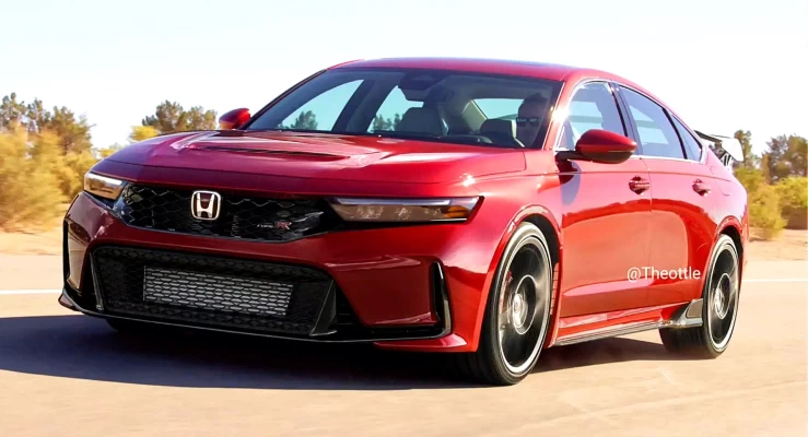 Honda Accord Type R renderend: