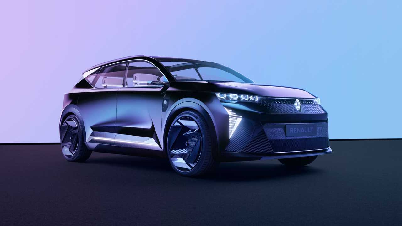 Renault Scenic Vision Concept Elektrische en Waterstofauto: