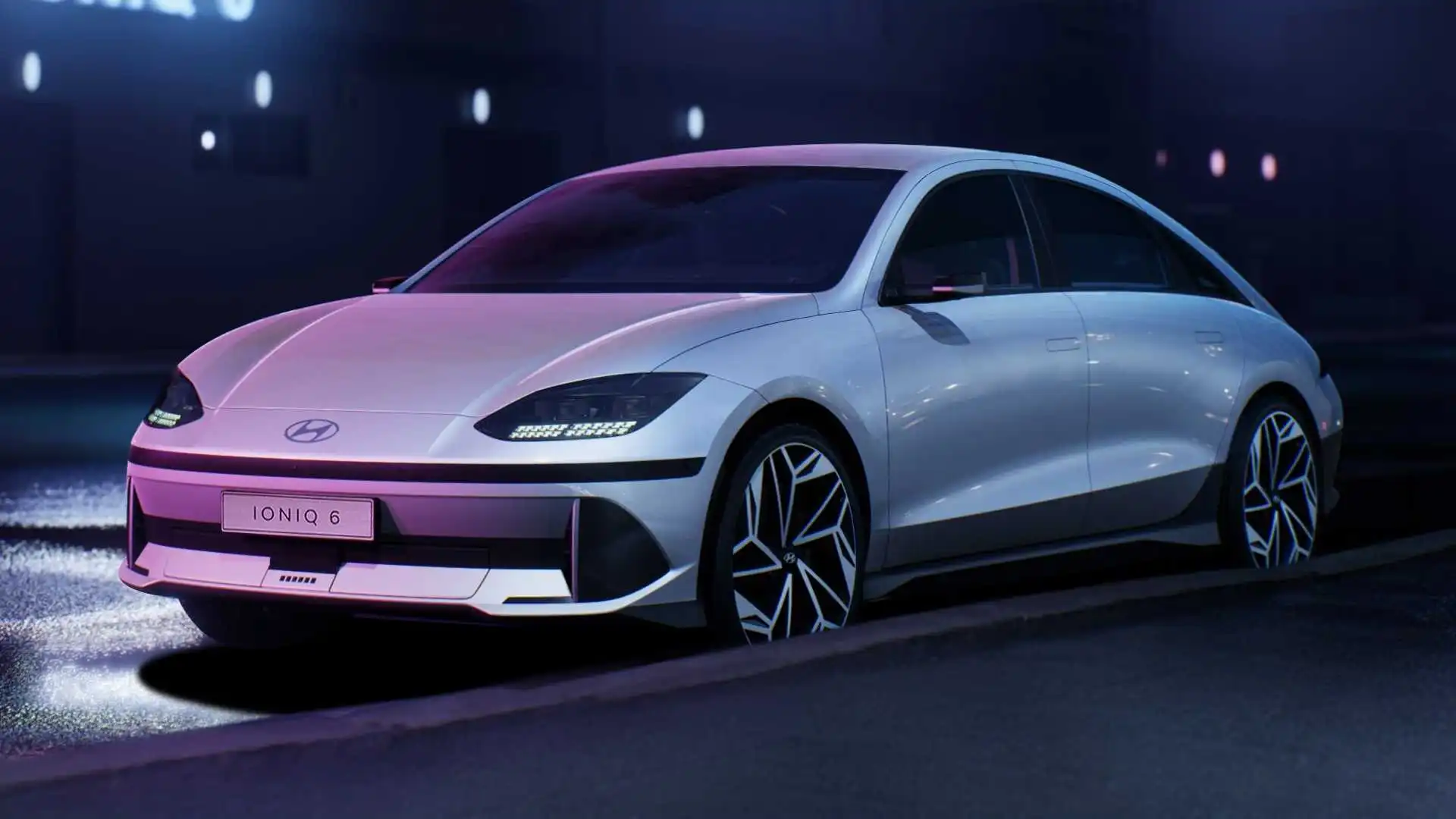 Hyundai's nieuwe elektrische sedan Ioniq 6 wordt geïntroduceerd: