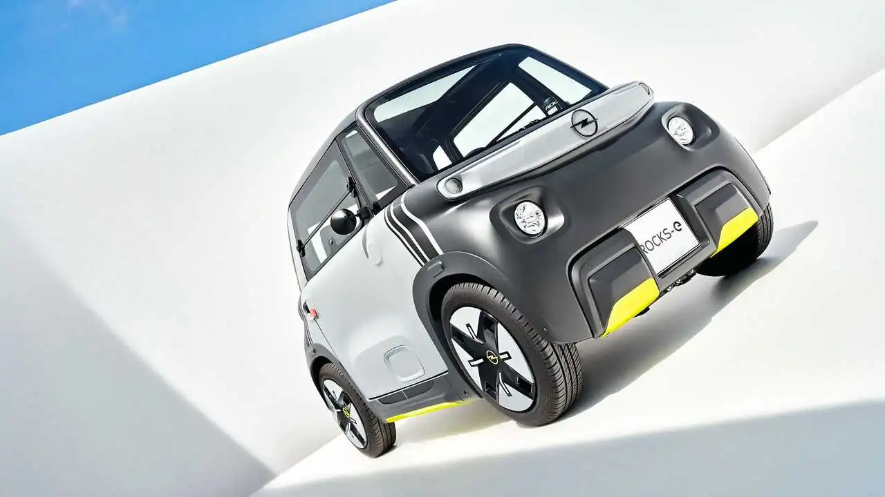 De nieuwe Opel Rocks-e Cargo is elektrisch: